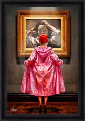 Image encadrée FIGURATIF La Folie 40X60