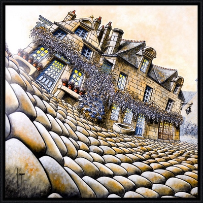 Image encadrée Alain COADOU PAYSAGE 29187-AC 20X20