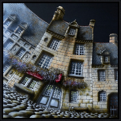 Image encadrée Alain COADOU PAYSAGE 29196-AC 20X20