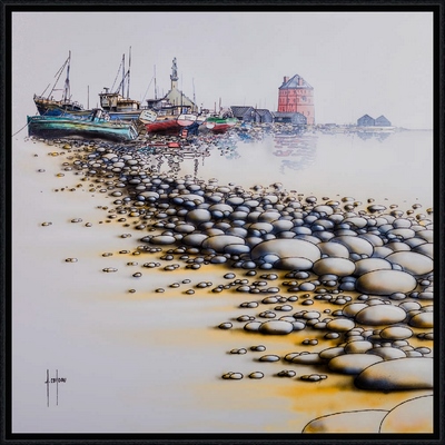 Image encadrée Alain COADOU PAYSAGE 29572-AC 20X20