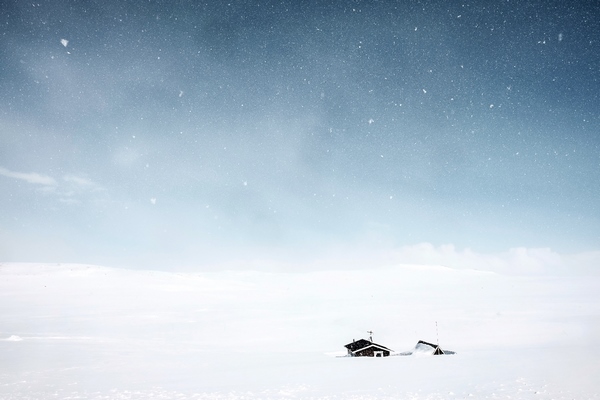 Decoplex PAYSAGE Mountain snow 80X120