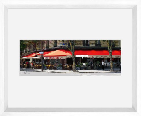 Reproduction encadrée URBAIN 5 MINUTES ! 40X50