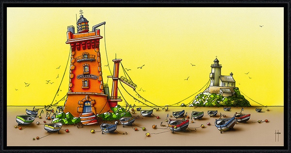 Image encadrée Alain COADOU PAYSAGE AC0983 50X100