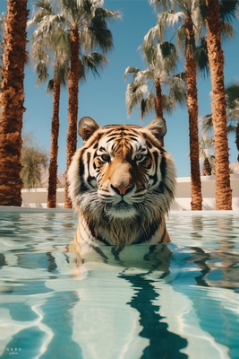 Decoplex ANIMAUX Cbg Le Bain De Sa Majeste 80X120