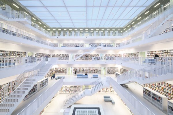 Decoplex URBEX Stuttgart Bibliotheque - Emmanuel Tecles 80X120