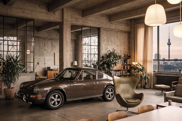 Decoplex AUTOMOBILE Berliner - Jeremy Progate 80X120