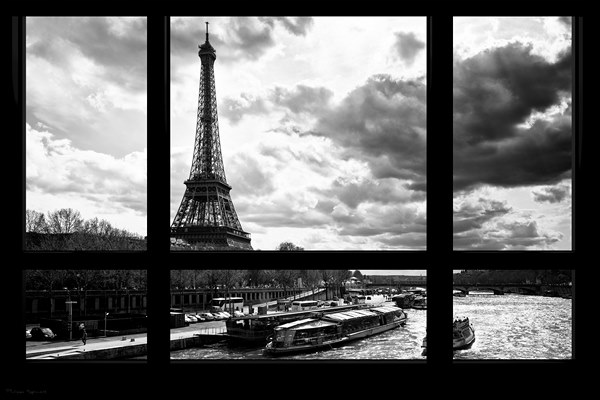 Decoplex URBAIN Ph Paris Eiffel Seine 4mm 80X120