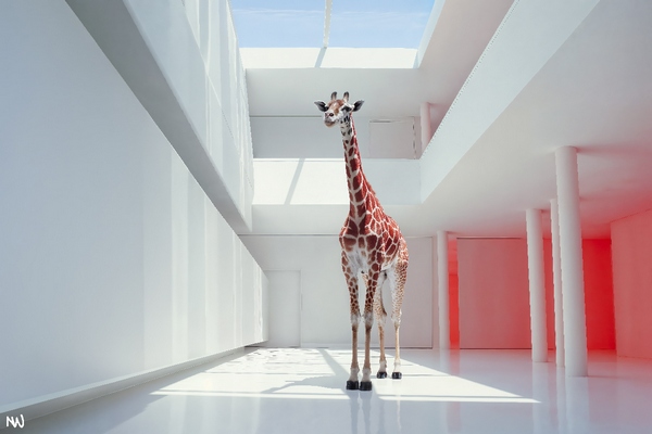 Decoplex ANIMAUX Sophie - Neon WALD 80X120