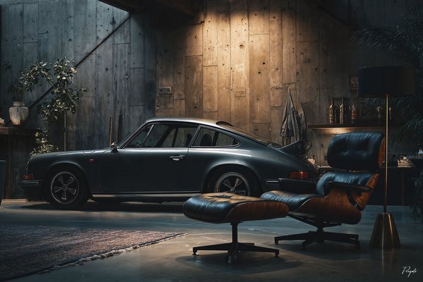 Decoplex AUTOMOBILE Jp Loft  - Jérémy Progate 100X150