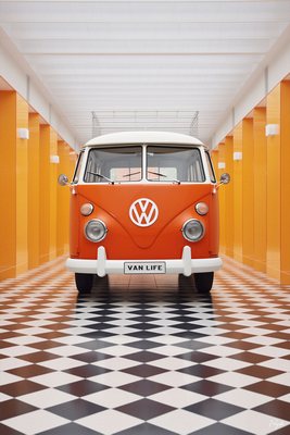 Decoplex AUTOMOBILE Jp Van Life  - Jérémy Progate 80X120