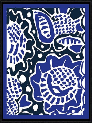 Image encadrée Marine THAËRON MER Détail 2 30X40