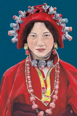 Decoplex FIGURATIF Myb Gurmi  - Maryline Briand 80X120