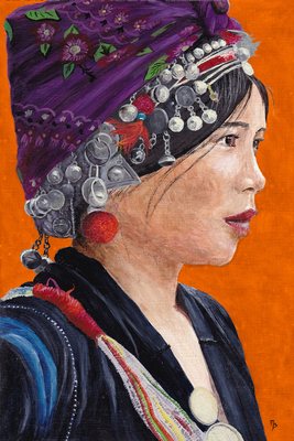 Decoplex FIGURATIF Myb Laina  - Maryline Briand 80X120