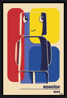 Image encadrée Prabz FIGURATIF BAUHAUS 30X45