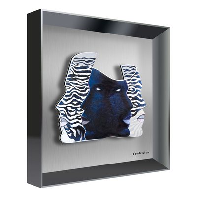 Vitrine Relief FIGURATIF A Minuit Tu Kalu Gr, Cordovelian 30X30