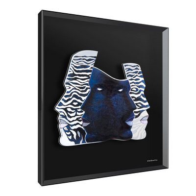 Vitrine Relief FIGURATIF A Minuit Tu Kalu Nr, Cordovelian 90X90