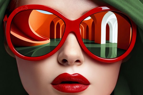 Plexi premium FIGURATIF Cerclos , CAROLINE.S 80X120