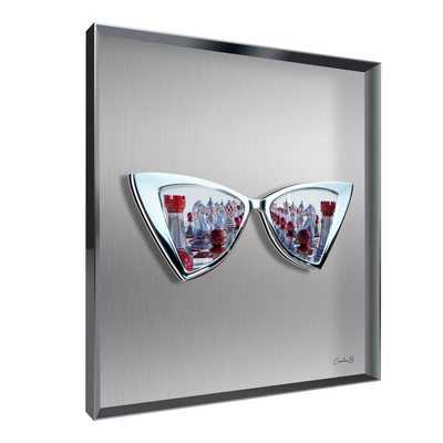 Vitrine Relief FIGURATIF Echec Et Red Kalu G, Caroline.S 90X90