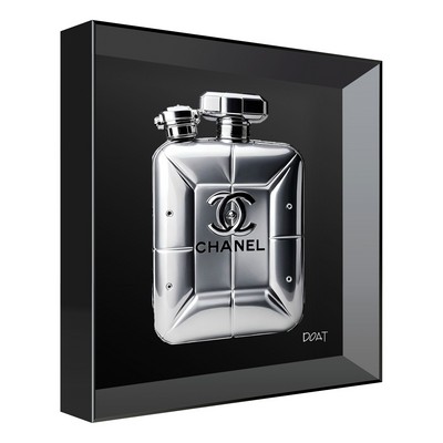 Vitrine Relief FIGURATIF Coco Silver Kalu Nr, Franck DOAT 30X30