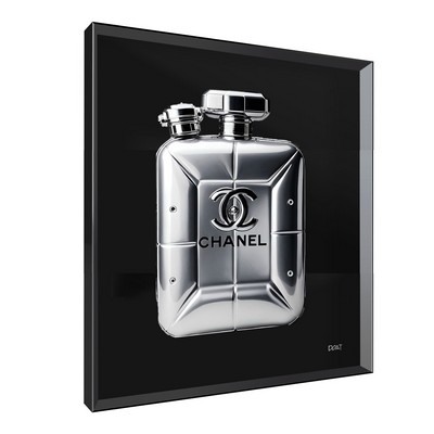 Vitrine Relief FIGURATIF Coco Silver Kalu Nr, Franck DOAT 90X90