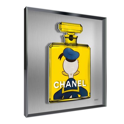 Vitrine Relief FIGURATIF Donald Kalu Gris, Franck DOAT 90X90