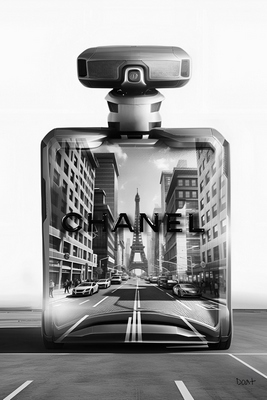 Plexi premium FIGURATIF Metal Bottle Franck DOAT 80X120