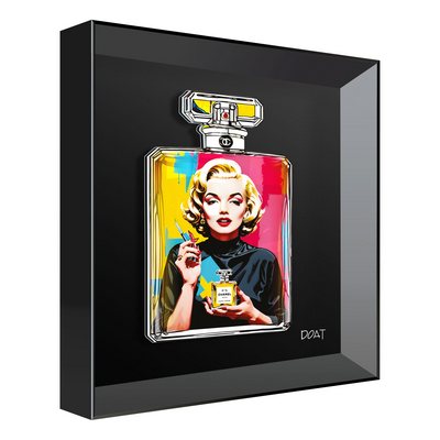 Vitrine Relief FIGURATIF Pop Marylin Kalu Nr, Franck DOAT 30X30