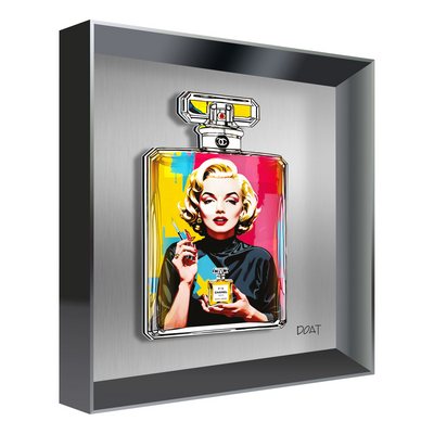 Vitrine Relief FIGURATIF Pop Marylin Kalu Gr, Franck DOAT 30X30