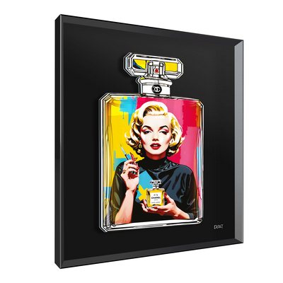 Vitrine Relief FIGURATIF Pop Marylin Kalu Nr, Franck DOAT 90X90