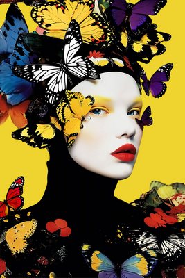 Plexi premium FIGURATIF Annie , VINCENT LEBRET 100X150