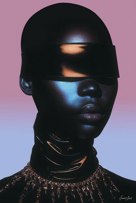 Plexi premium FIGURATIF Pandora , VINCENT LEBRET 100X150