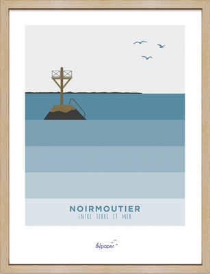  ILE Noirmoutier Lica chêne PO-NOI-01 30X40