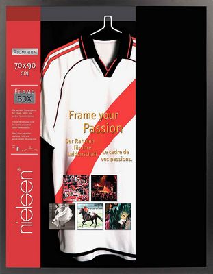 Cadre alu  FRAME BOX 70X90 NOIR PLEXI 70X90