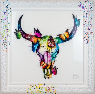 Tableau SKULL Life 90X90