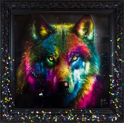Tableau ANIMAUX Wolf 2 90X90