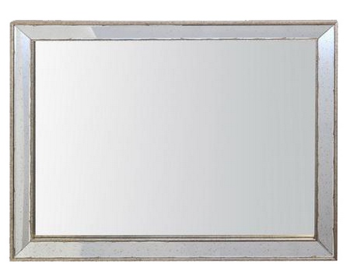 Miroir déco INDUSTRIEL Miroir chopin argent vieilli 60X80