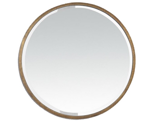 Miroir déco ROND Miroir biseauté rond métal 60X60