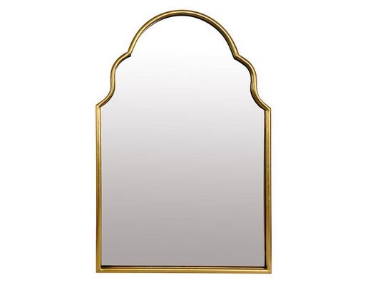 Miroir déco DORE Miroir arabesque dore 60X90