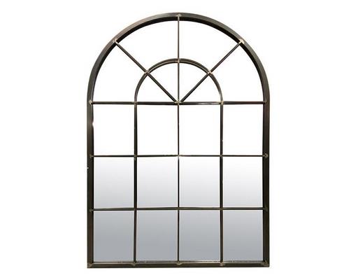 Miroir déco INDUSTRIEL Miroir metal demeure patine 93X135