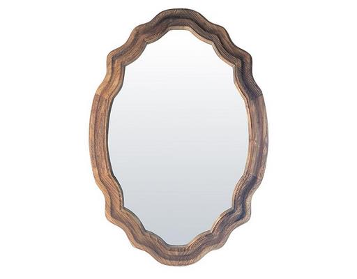 Miroir déco NATUREL Miroir bois 61x86cm 61X86