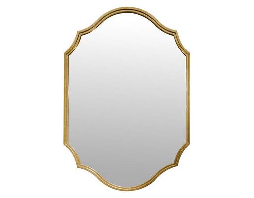 Miroir déco DORE Miroir métal doré 60x90cm 60X90