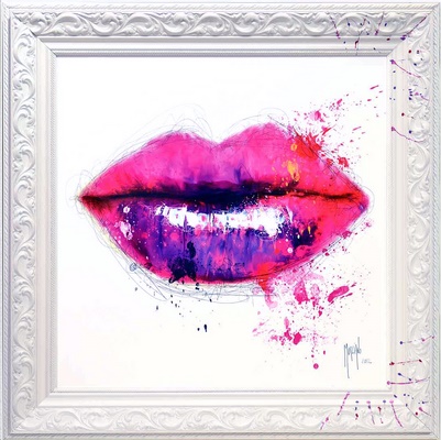 Tableau INCLASSABLE Color of kiss 90X90