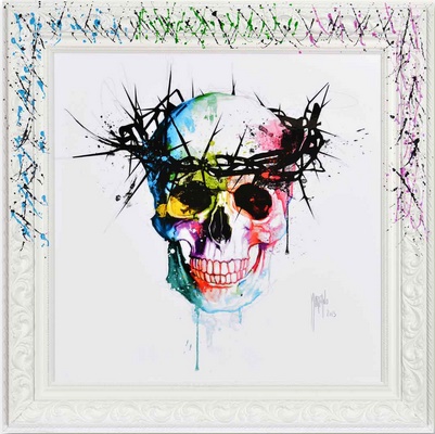 Tableau SKULL Jesus Skull 90X90