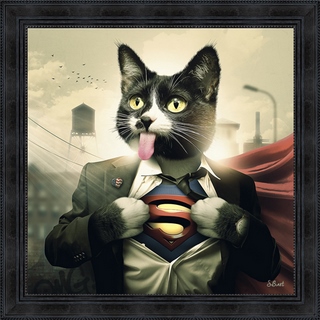 Tableau Sylvain Binet Super-Cat
