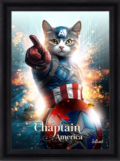 Tableau Sylvain Binet Chaptain-America
