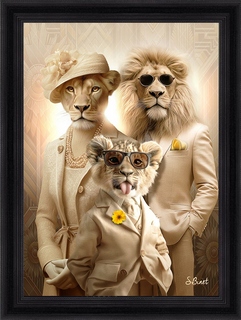 Portraits-Lions