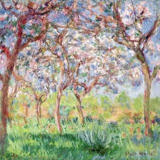 1CM030-Printemps-a-Giverny--PEINTRE-PAYSAGE-Claude-Monet
