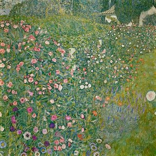 1GK3025-Italian-Garden-Landscape-PEINTRE-PAYSAGE-Gustav-Klimt
