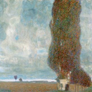 Image 1GK3026 Big Poplars PEINTRE PAYSAGE Gustav Klimt