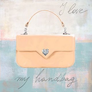 1MC4071-I-Love-my-Handbag-DECORATIF--Michelle-Clair